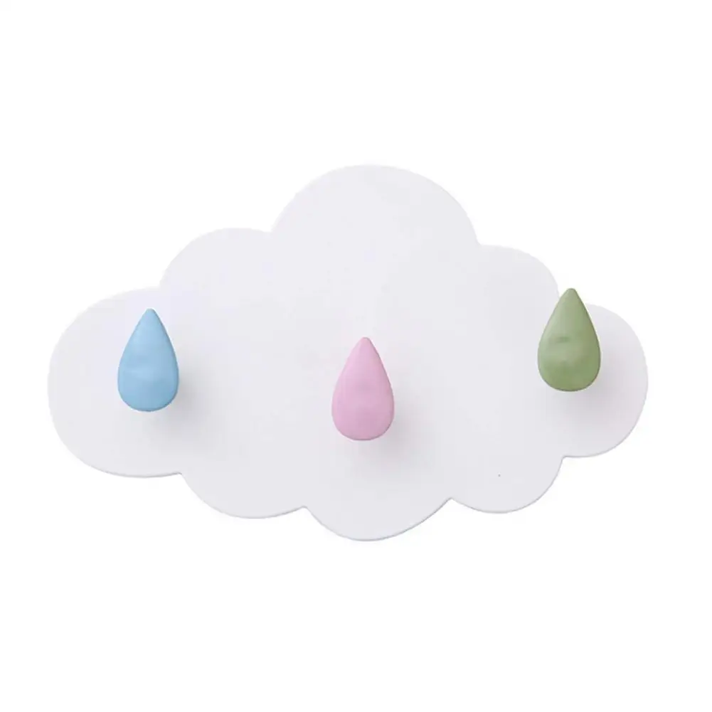 

Милые клеящиеся крючки, настенный декоративный Органайзер с 3 крючками для пальто, шляпы, одежды, полотенец, ванной комнаты