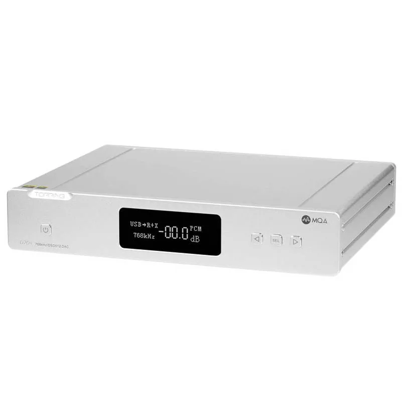 TOPPING D70S 2*AK4497 Full Balanced MQA Decoder Bluetooth 5.0 32Bit/768K DSD512 XMOS XU216 Hi-Res DAC with Remote Control | Электроника