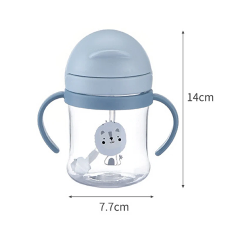 

Baby Feeding Cup with Straw Children Learn Feeding Drinking Bottle Kids Training Cup With Straw