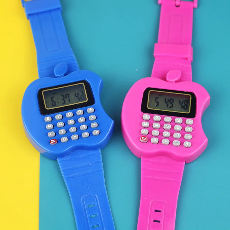 

New Calculator Kids Watches Function Casual Silicone Sports For Kids Children Digital Multifunction Calculating Clock