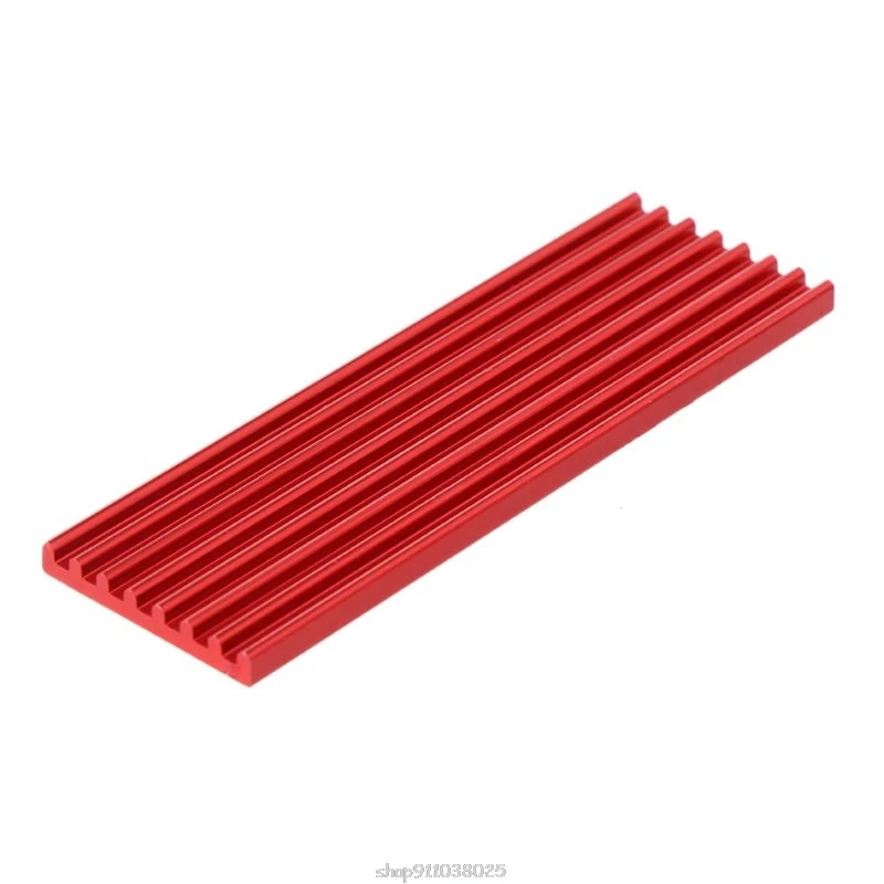 

1Set Aluminum Cooling Heatsink Thermal Pad Cooler For NVME M.2 2280 PCI-E SSD Solid State Hard Drive Disk Upgraded Version Ja06