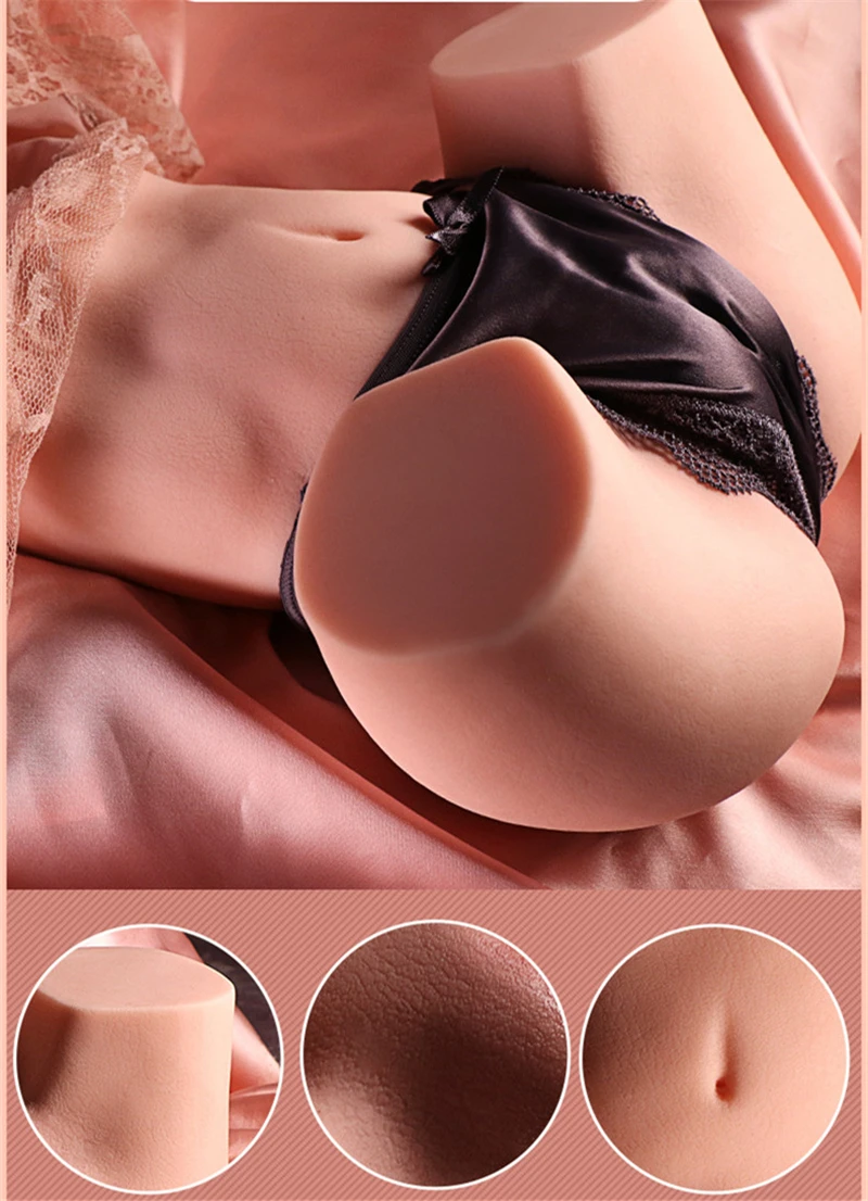 Горячая распродажа! Секс-кукла с большой задницей наполовину тела настоящая