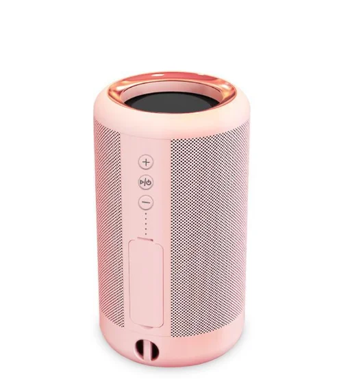 Розовый Бумбокс Bluetooth 5,0 Динамик s Водонепроницаемый Портативный на открытом воздухе громкий Динамик мини Колонка коробка Динамик с Поддержка TF карты sd/USB/AUX/FM - Цвет: Розовый