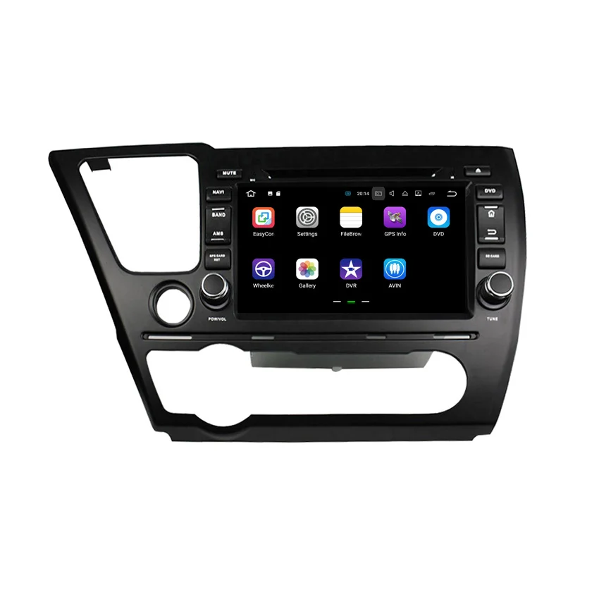 YESSUN 2din для Honda Civic Saloon 2013 ~ 2017 Android автомобильная навигация GPS HD сенсорный экран
