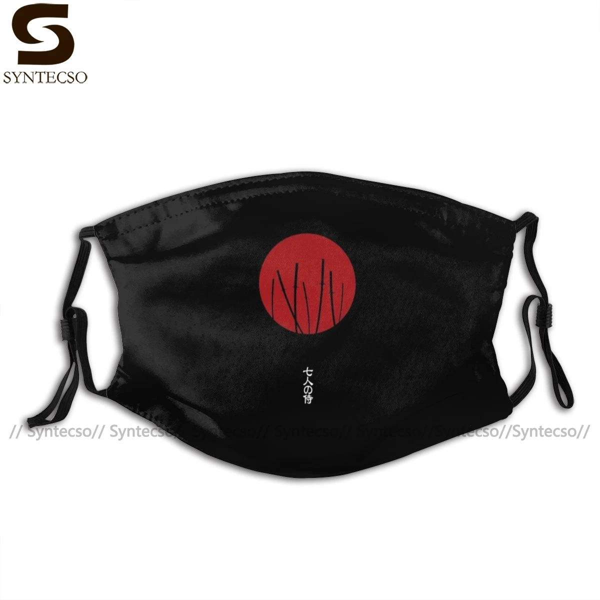 

Warrior Mouth Face Mask Seven Samurai Facial Mask Fashion with Filters for Adult Pretty Mask