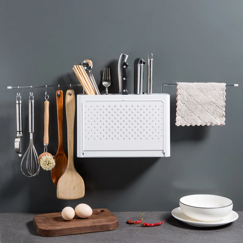 Стеллаж для хранения в скандинавском стиле пластиковый кухонный держатель
