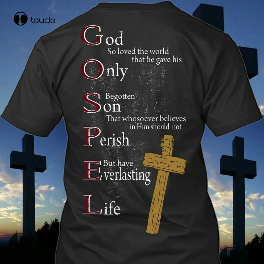 Благословение рубашка Бог так люблю мир который он дал своему единственному сыну