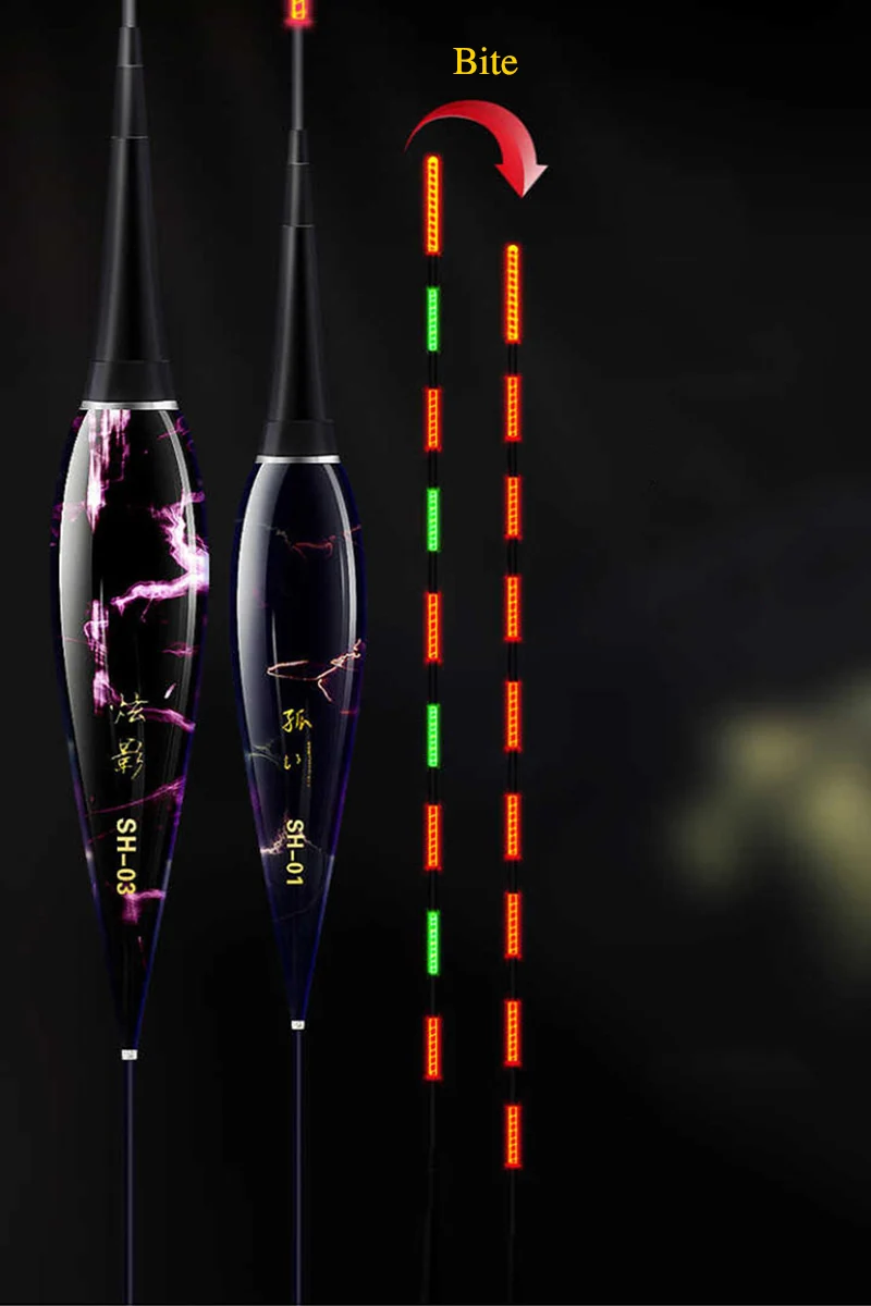 Умный светодиодный светильник Gravity Sensor для рыбалки поплавок автоматически