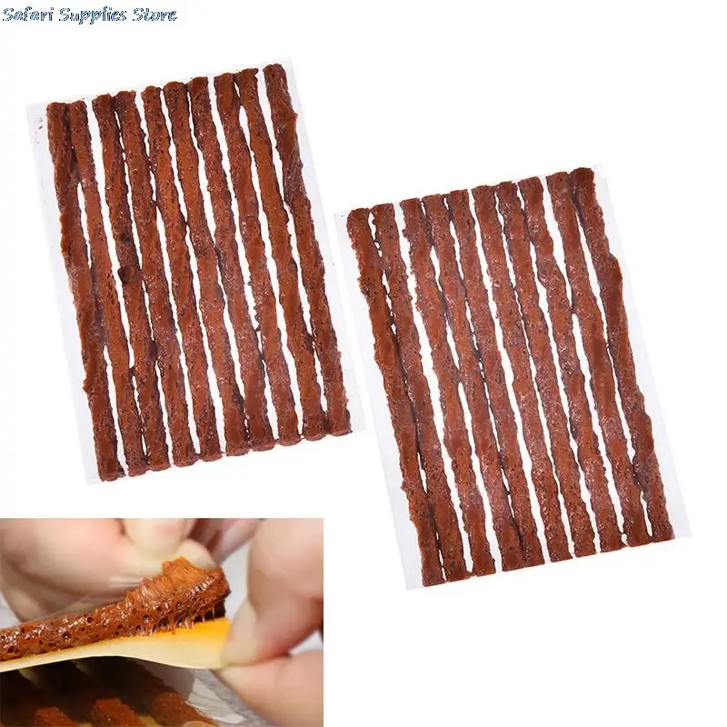 20 шт. бескамерная шина ремонтные полоски клейкий для прокола шин аварийный