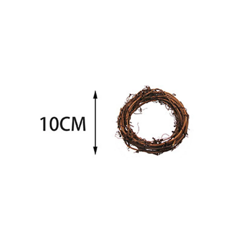 10cm rattan 24 шт., 3 см, Рождественский блестящий шар, Рождественские елочные украшения, подвесные рождественские украшения для дома, Декор, Navidad,, принадлежности, шары - Цвет: 10cm rattan