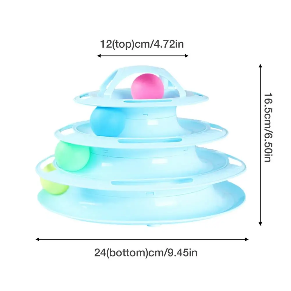 Игрушки для кошек 4 слоя искусственная кошка игрушки игр уровня башня треки шар