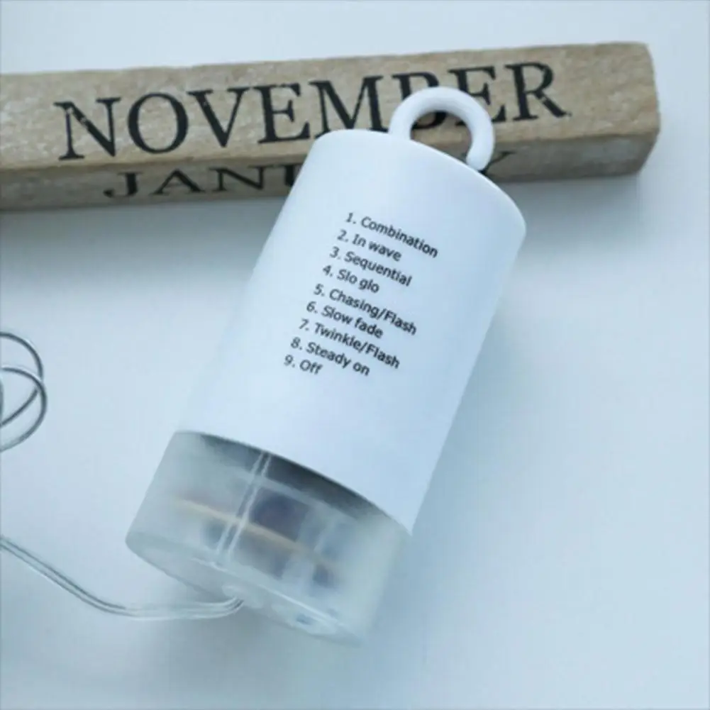 DIY фейерверк светодиодный свет шнура складной на батарейках пульт