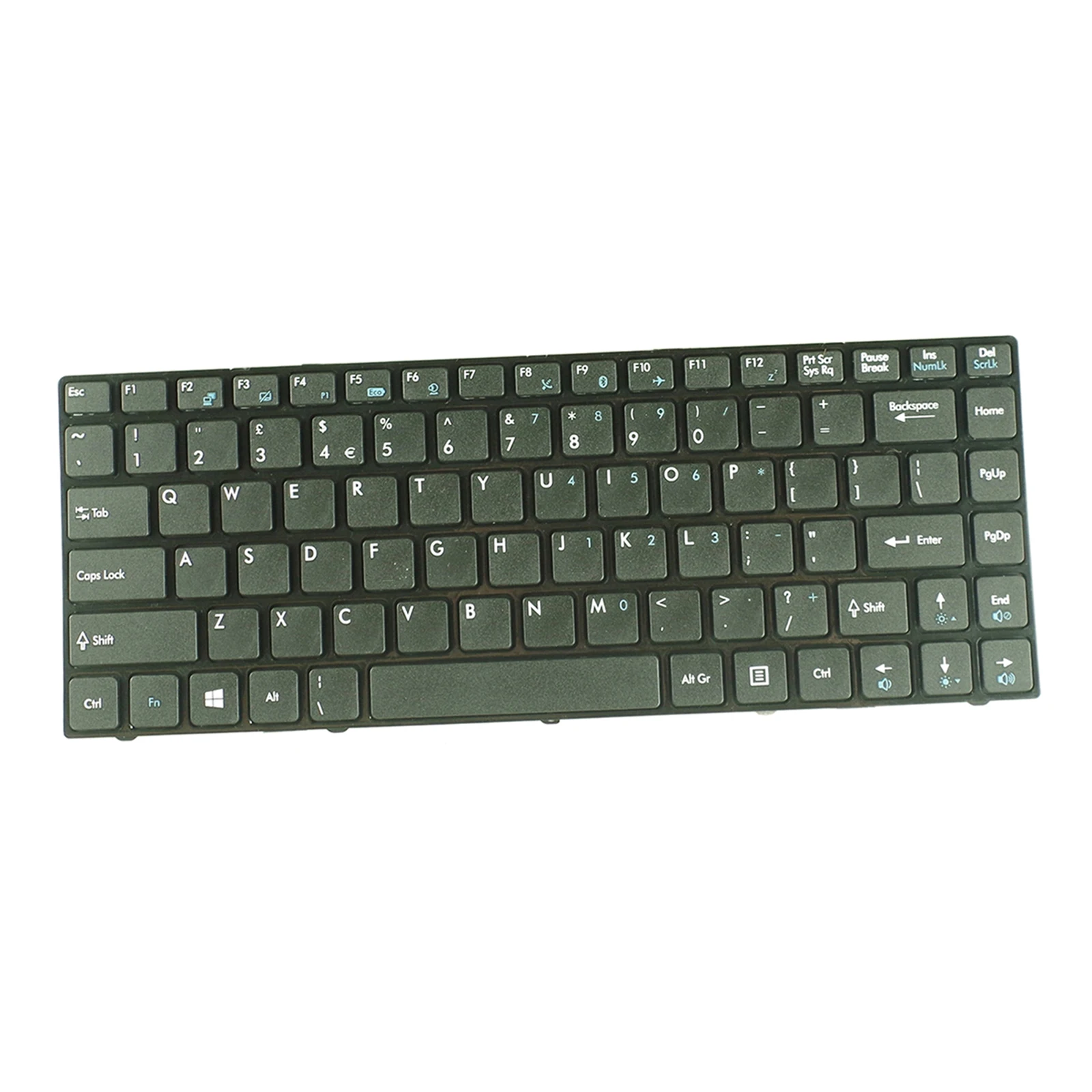 

Сменная английская клавиатура для MSI CR420, CR430, CR460, X370, CX420, X420, цвет: черный, без рамки, расположение: США