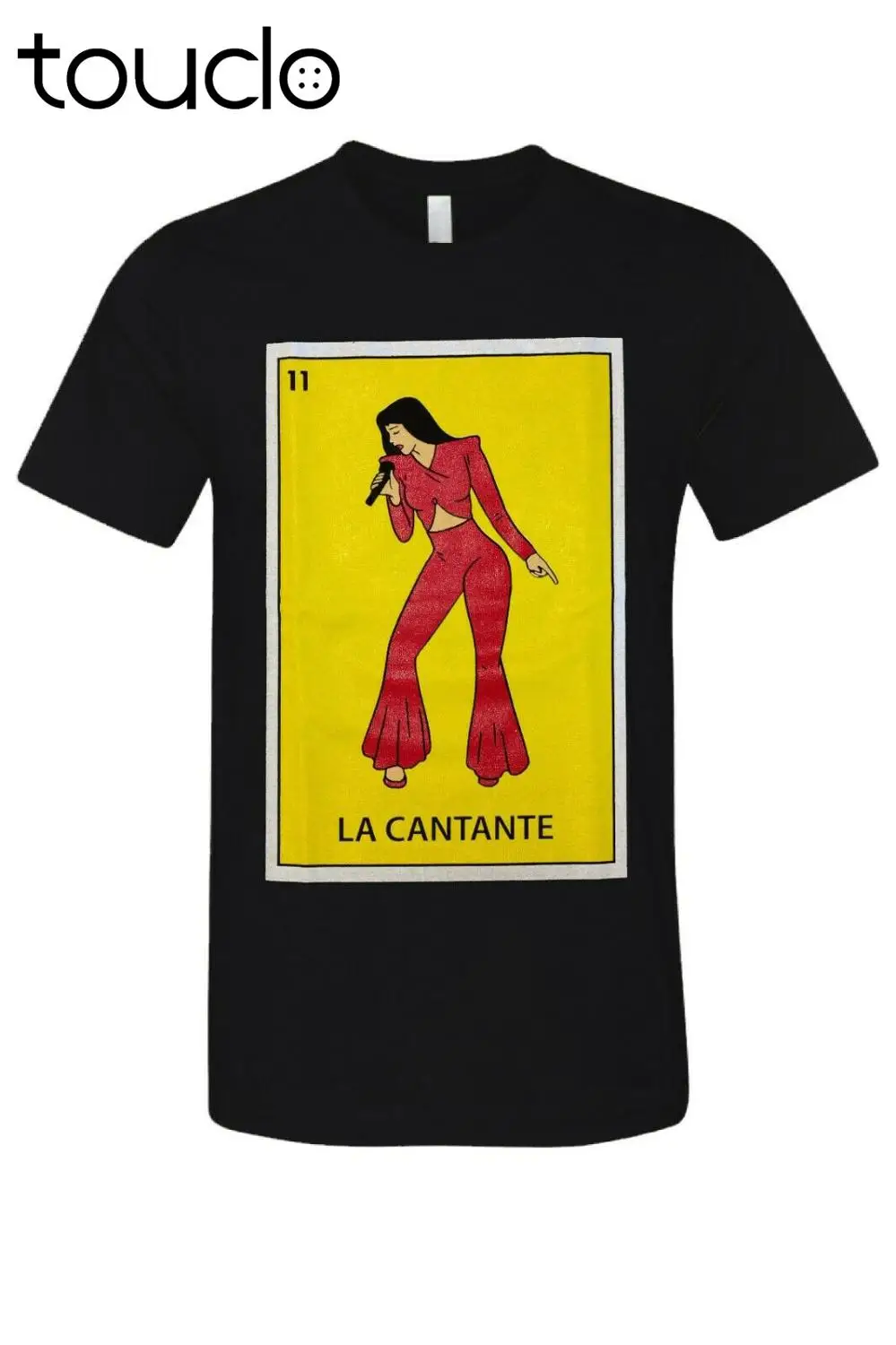 

Mexican Bingo Inspired La Cantante Loteria Art Graphic Novelty Tee Shirt New unisex