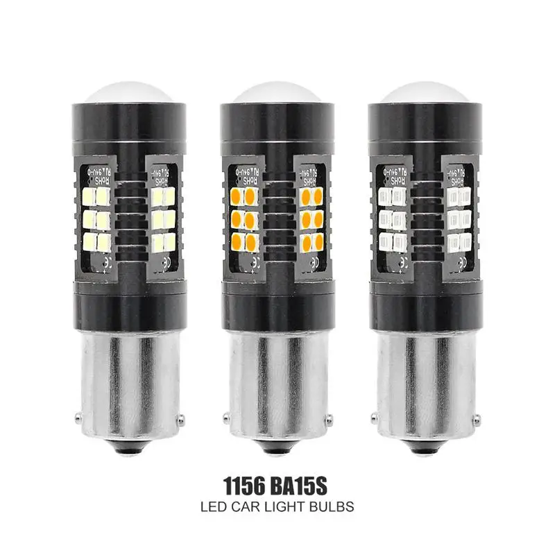 1156 - 3030SMD 1 шт. P21W 1156 BA15S 1157 BAY15D CANBUS светодиодный автомобильный светильник 3030 SMD Автомобильная резервная лампа заднего хода стоп-сигнал DRL противотуманная фара - Испускаемый цвет: 1156 - 3030SMD