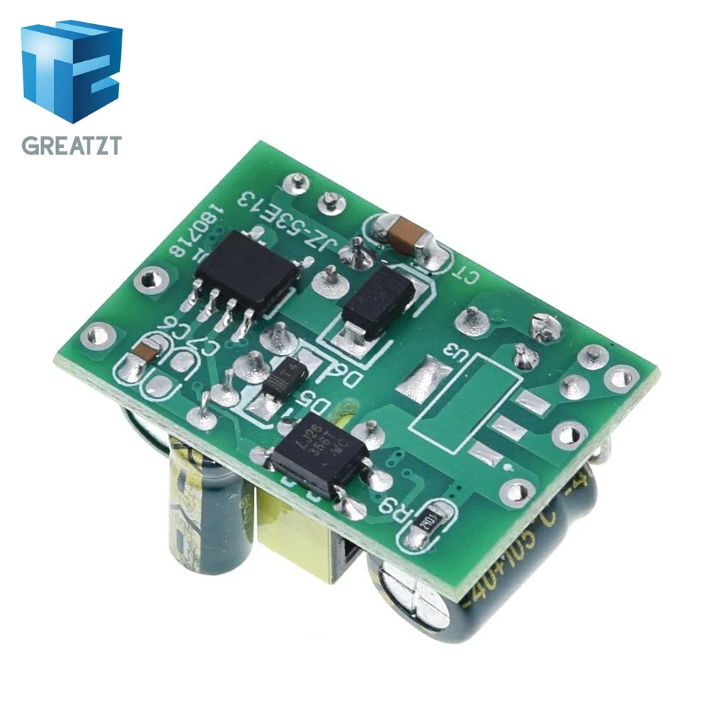 GREATZT 5V 700mA (3 5 W) изолированный выключатель источника питания модуль AC DC понижающим