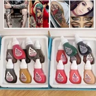 1 шт. чистый мануального татуажа бровей пигмент Перманентный макияж тату чернила получить чистый уверенность чистого для бровей, губ, микропигментные татуировки пигментные чернила