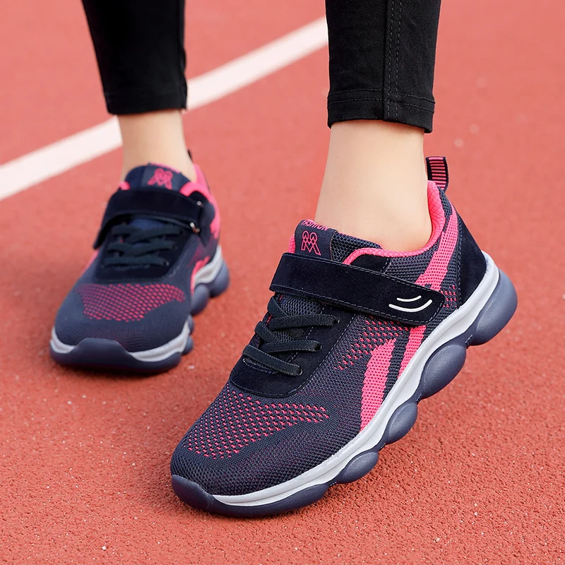 Кроссовки женская спортивная обувь сетчатые женские кроссовки на плоской