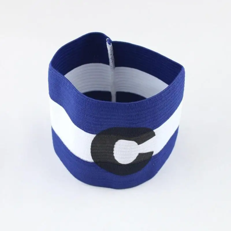 

C Letter Football Armband Soccer Competition Armbands Captain Outdoor Sports Games Durable Portable