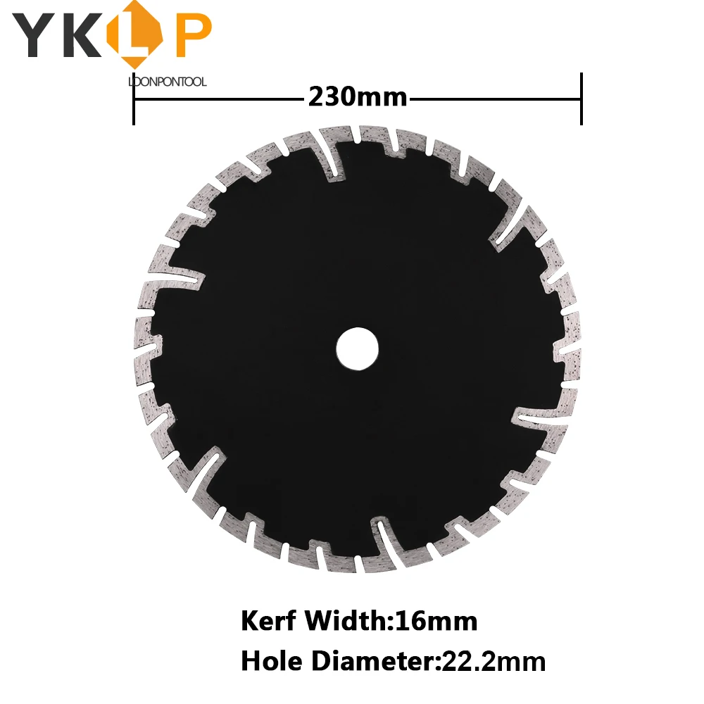 Алмазный бетонный кирпич высшего качества 9 дюймов сегментный диск с лезвием для