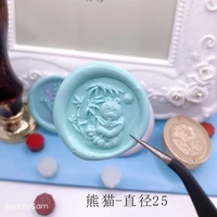 creative flower plant head special shaped wax seal stamp fire lacquer seal head wedding greeting card wax seal
