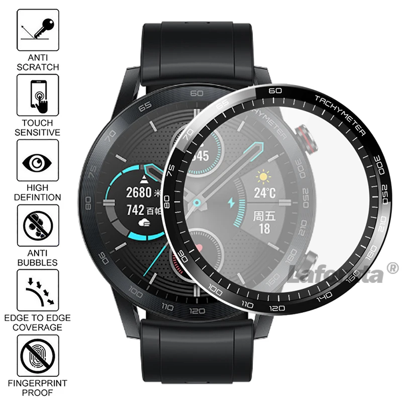 Защитная пленка для Huawei Honor Watch Magic 2 46 мм 42 изогнутое 3D защитное покрытие