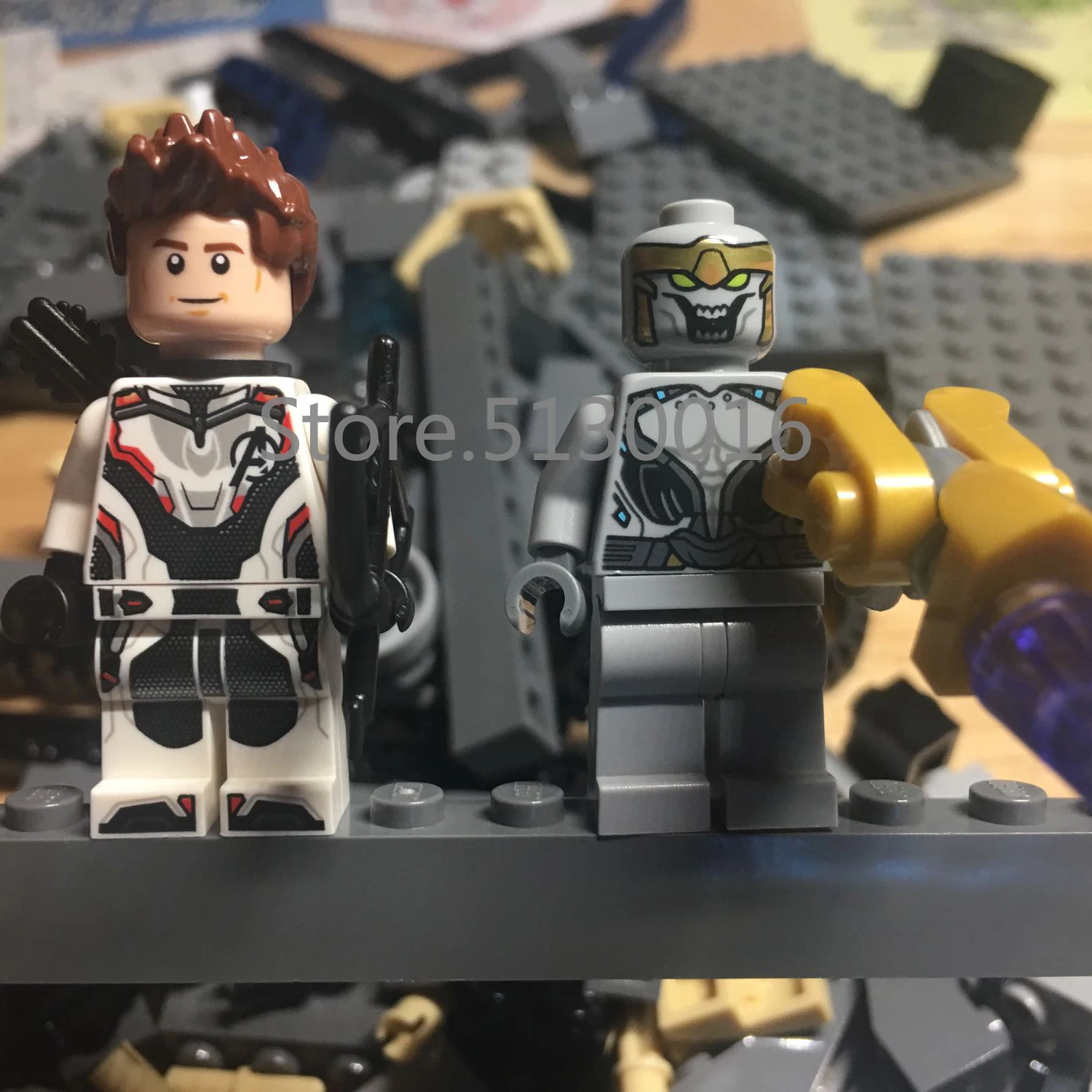 In Stock 07122 Marvel Avengers 76126 Ultimate Quinjet 923Pcs Model Building Block Bricks Toys Compatible With Super Hero Thanos