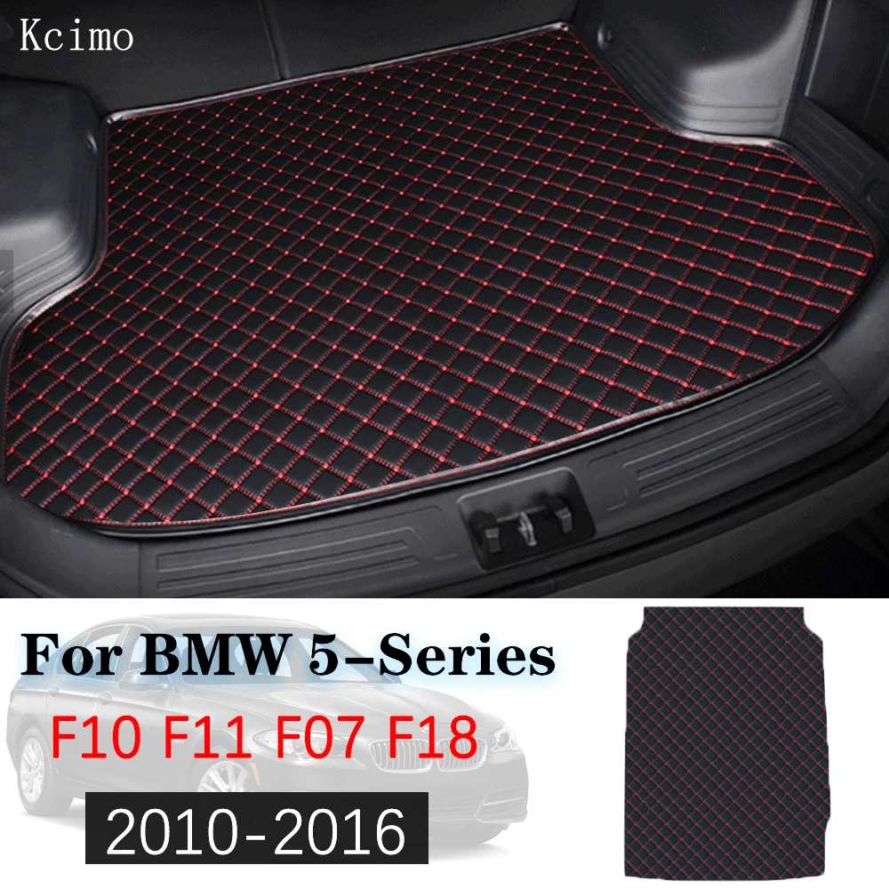 

Leather Car Trunk Mat For BMW 5 Series 2010-2016 Trunk Boot Mat BMW F10 F11 F07 F18 Carpet Tail Cargo Liner 5Srieis Liner Pad