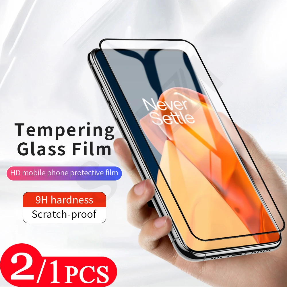

Защитное стекло для oneplus Nord N10, N100, 9, 9E, 9R, 8 pro, 8T plus, 7, 7T, 6, закаленное, 2/1 шт.