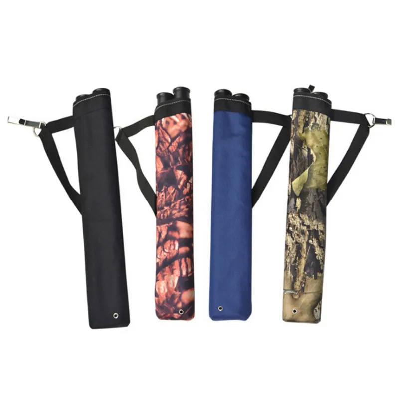 

1.1 pc Arrow Bag cm Oxford Cloth Arrow Quiver 2 tubes Single Shoulder for Bow and Arrow Archery Hunting Shooting new new1