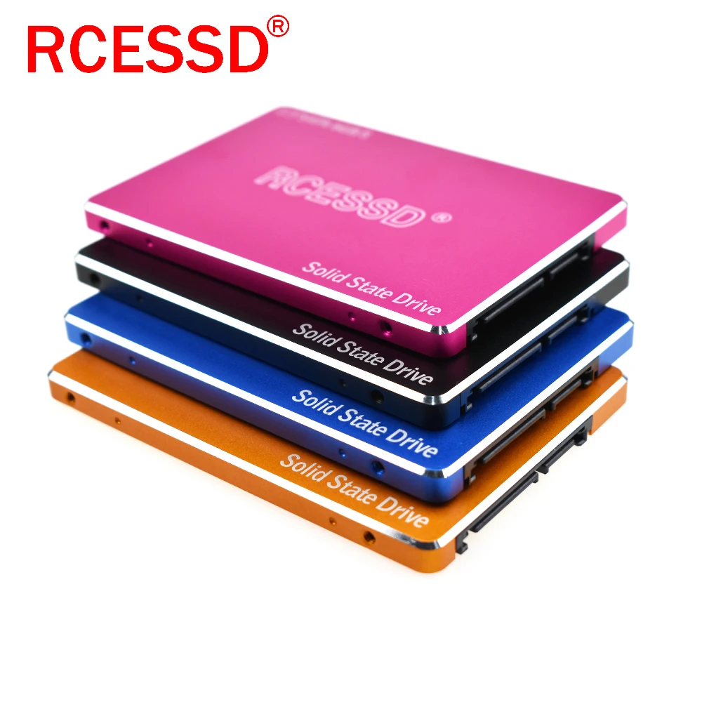 RCESSD металлический SATA III 2 5 дюйма 60 ГБ 120 240 480 Гб жесткий диск HD HDD 1 ТБ SSD напрямую с