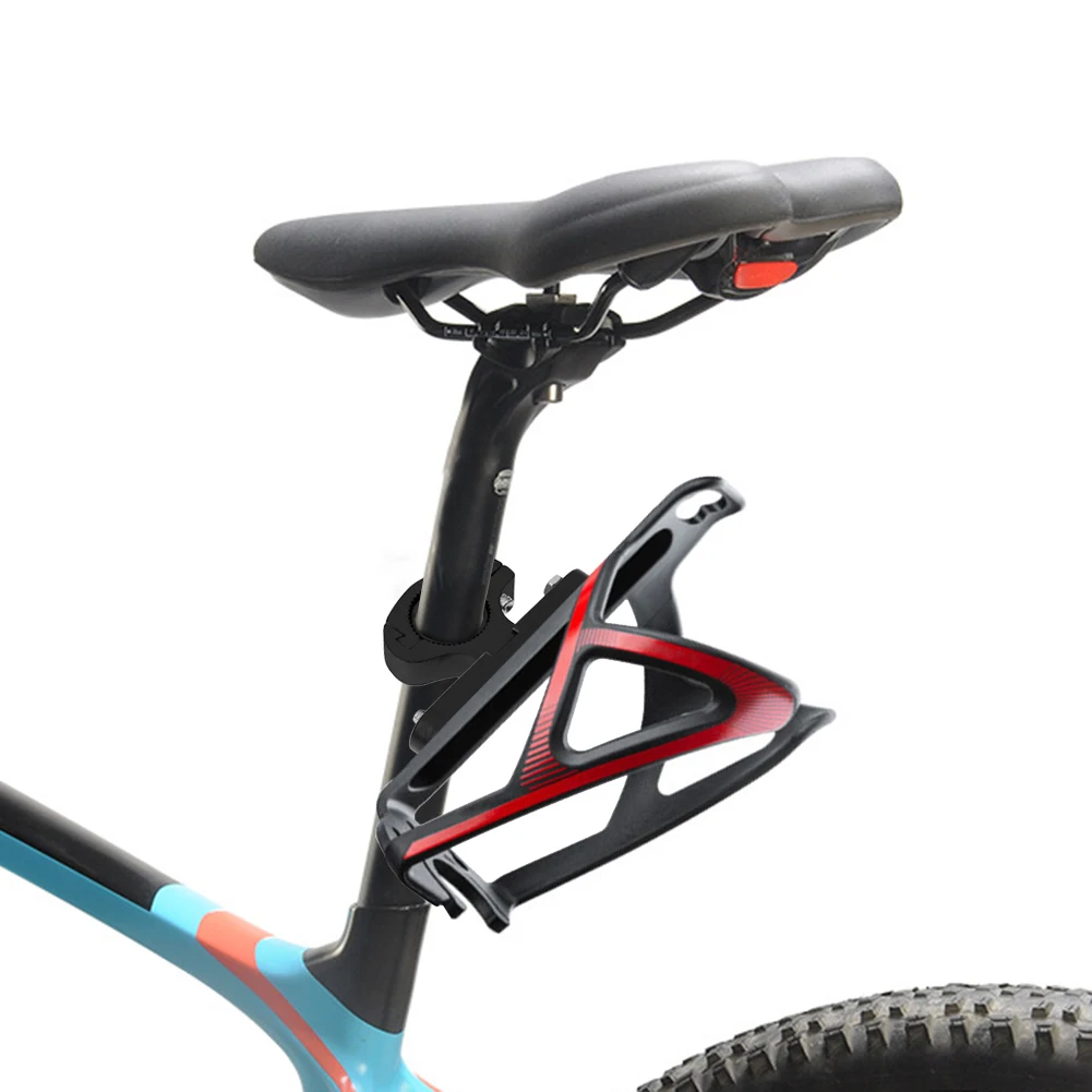 

Bicycle Water Bottle Holder Adapter Aluminum Alloy MTB Road Bike Handlebar Water Cup Rack Clip Clamp Seat Post Bracket Adapter