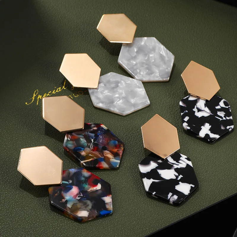 Эффектные богемные украшения ручной работы неотразимые геометрические серьги