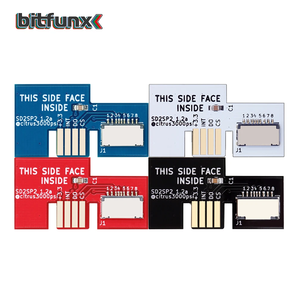 Адаптер для карт памяти SD/TF Bitfunx SD2SP2 Nintendo Gamecube и швейцарских загрузочных дисков -