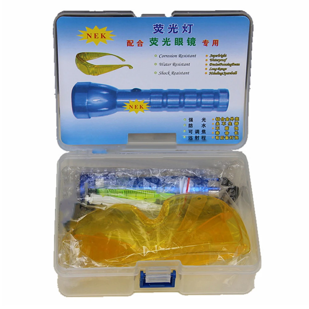 R134a хладагент A/C УФ-краситель для обнаружения утечек автомобильный кондиционер