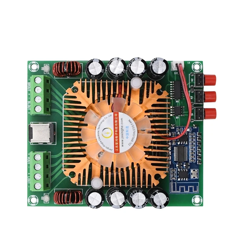 Hi-Fi Bluetooth 5 0 TDA7850 4-канальный 50 Вт * 4 автомобильный стерео аудио сабвуфер усилитель