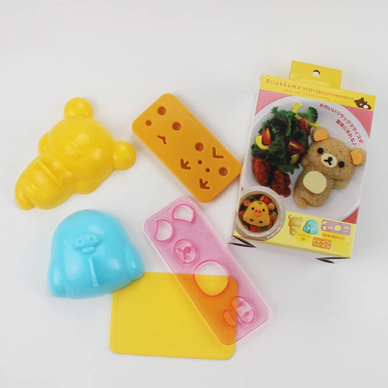 Форма для рисовых шариков набор куриный медведь милые суши карри форма риса