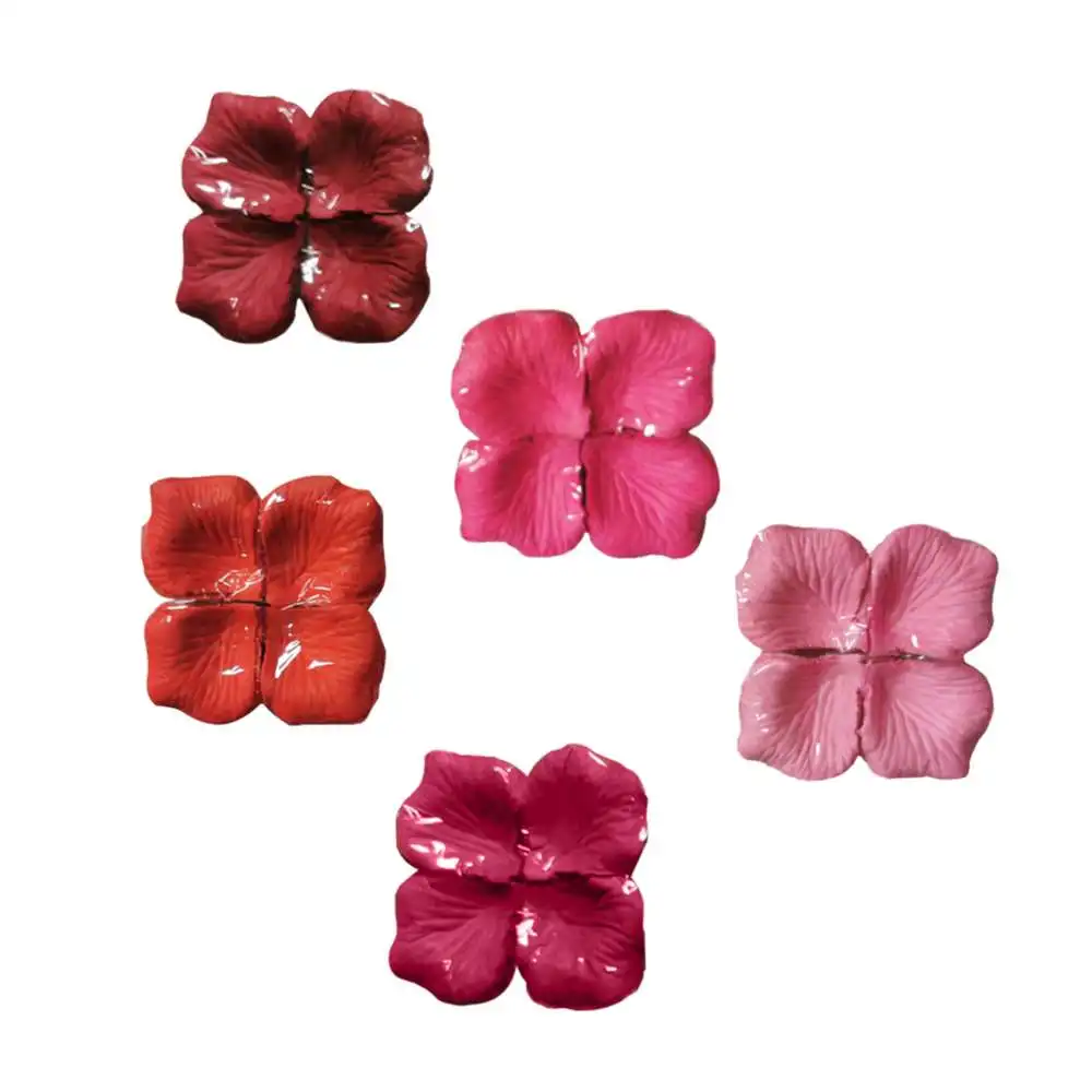 

5000PCS Artificial Flowers Simulation Rose Petals Decorations Wedding Marriage Room 5 Colors Rose Flower Accessories