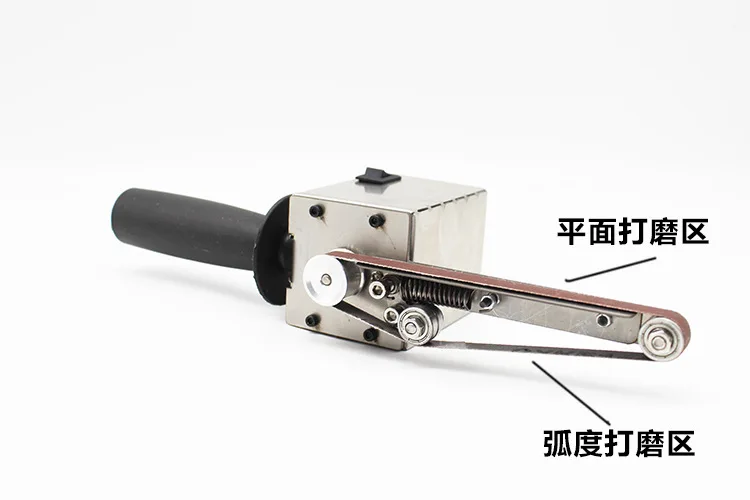 Многофункциональный мини ручной шлифовальный ленточный станок полировальный