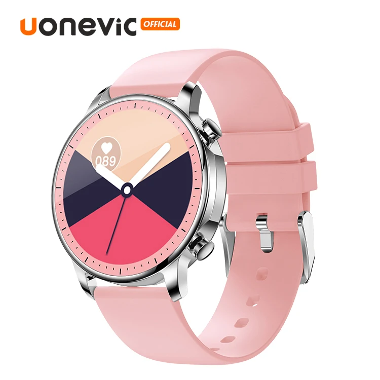 

Смарт-часы Uonevic V23 для мужчин и женщин, сенсорные водонепроницаемые умные часы с тонометром и фитнес-трекером, IP67