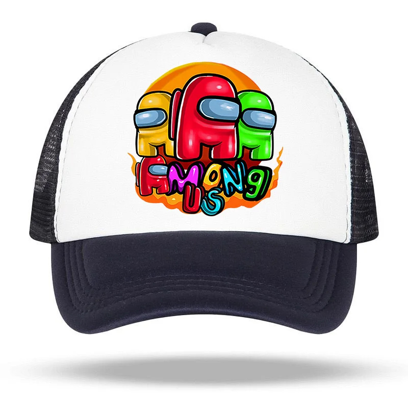 

Kids Hat Cartoon Game Baseball Cap for Boys girls Children Cotton Sun Hat Toddler Child Outdoor Cool Cute Visor Hats 52-56cm