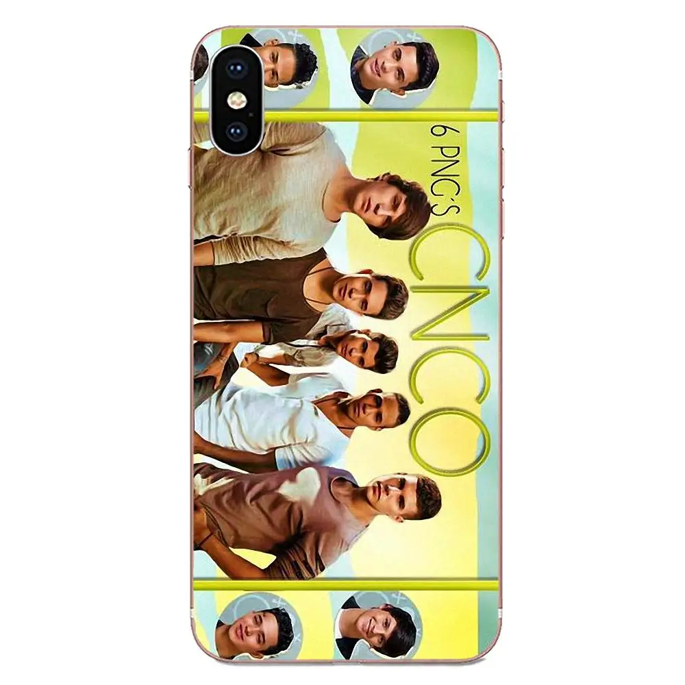Мобильный телефон Cnco Music Art Латиноамериканская группа свежего мяса из ТПУ для Galaxy