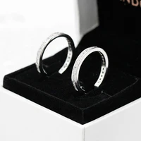 925 sterling silver dazzling circle hoop earrings round shape simple elagant jewelry for women wedding engagement birthday gift