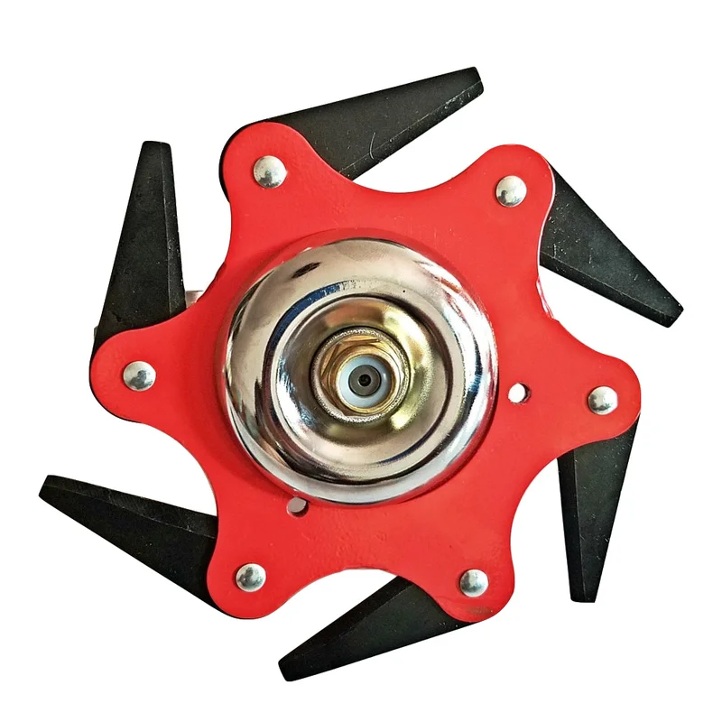 Универсальная Головка триммера с 6 лезвиями для газонокосилки садовый