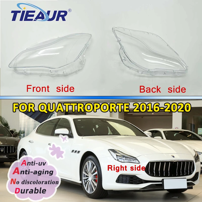 

Стекло для фары Прозрачная крышка объектива для Quattroporte прозрачная Автомобильная крышка 2012-2020 запасные части для ремонта сделай сам