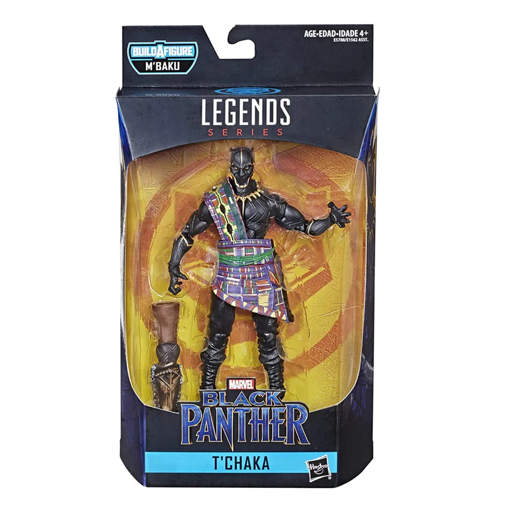 

Hasbro Marvel The Avengers Legends Series Black Panther 6-inch Action Figure Toy Kids Birthday Gifts