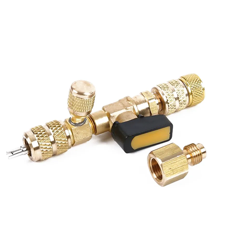 Hot Car Air Conditioner Valve Core Remover Wrench Replacement Auto Service Tool JLD |