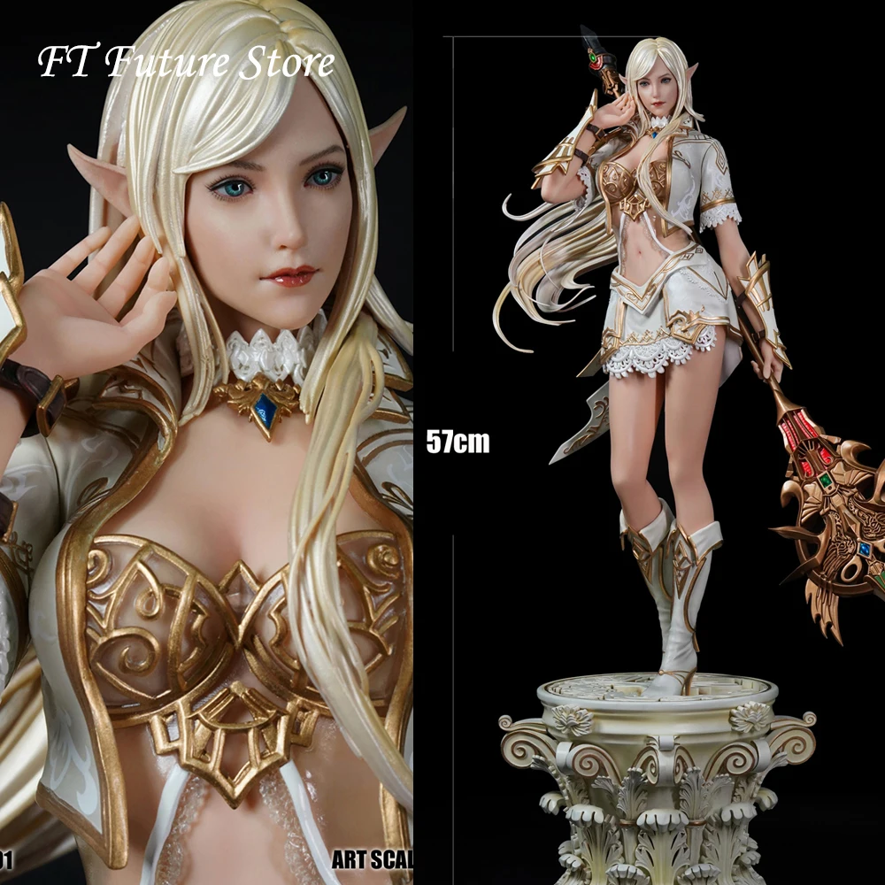 MLS001 масштаб 1/4 коллекционная женская статуя Elf Heaven 2 фигурка модели 57 см для
