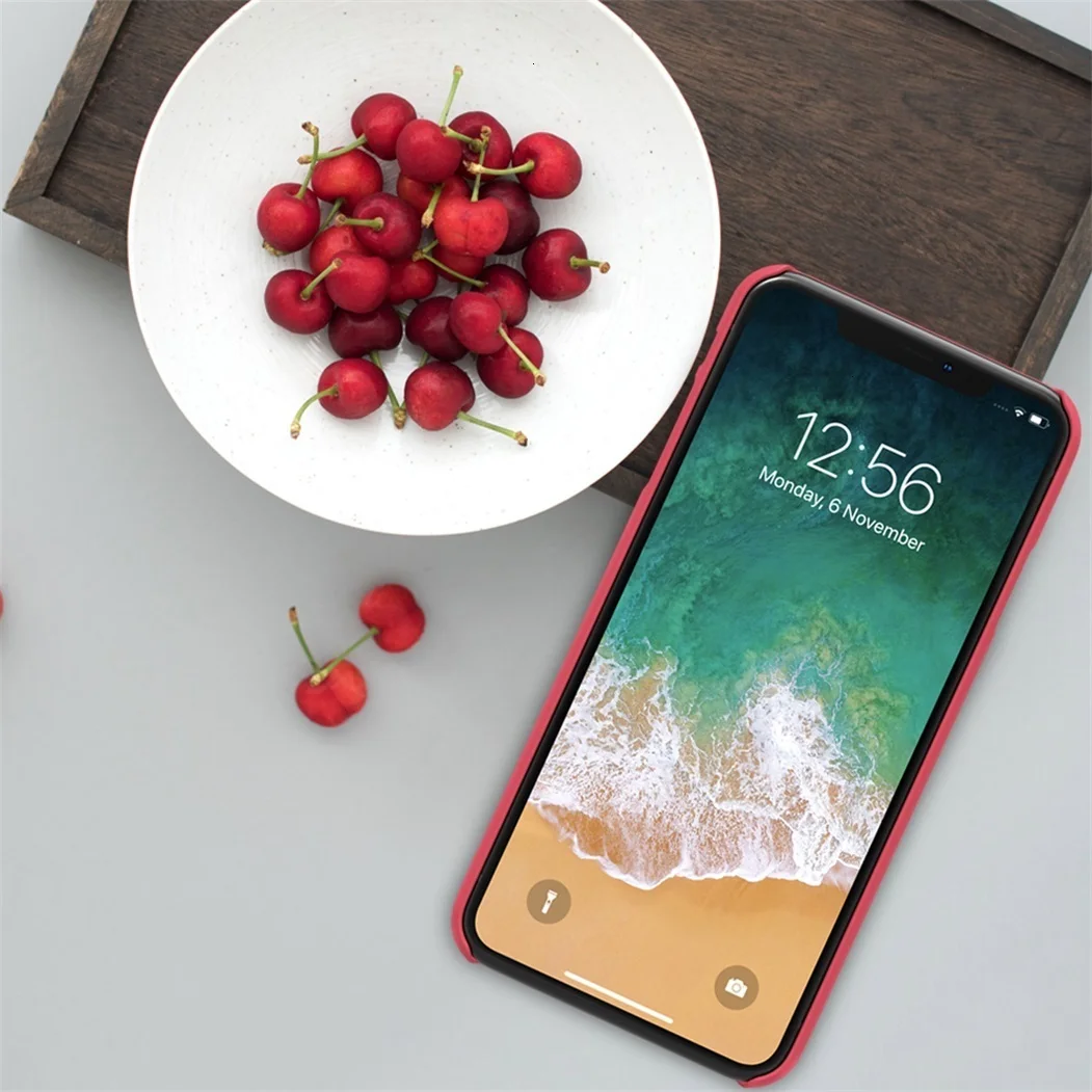 Для iPhone 11 Pro Max Супер Матовый экран для iPhone XS Max X XS чехол Nillkin жесткая задняя крышка из ПК чехол для iPhone XR чехол+ подарок