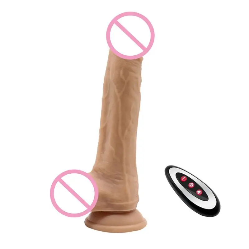 Реалистичный фаллоимитатор автоматический вибратор точки G с присоской для